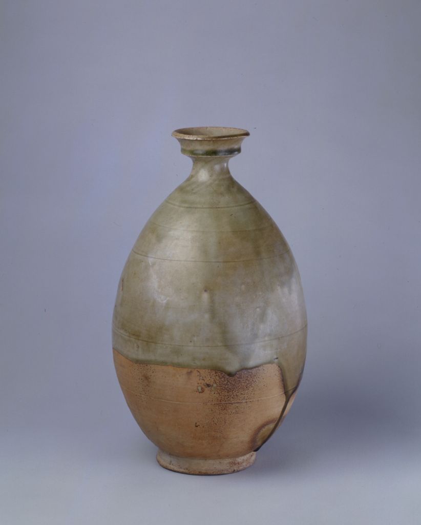 图片[1]-Celadon glaze flasks-China Archive